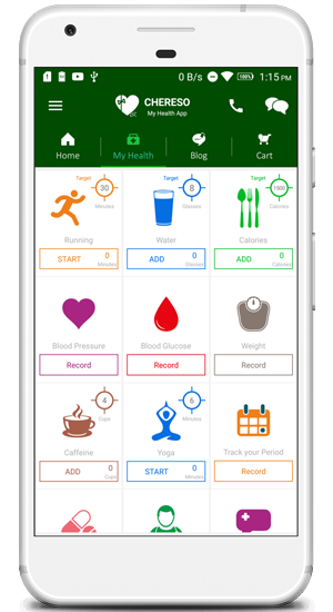 SWS-chereso app health development