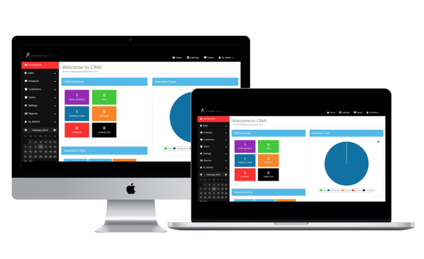 CRM analytics sahir web solutions